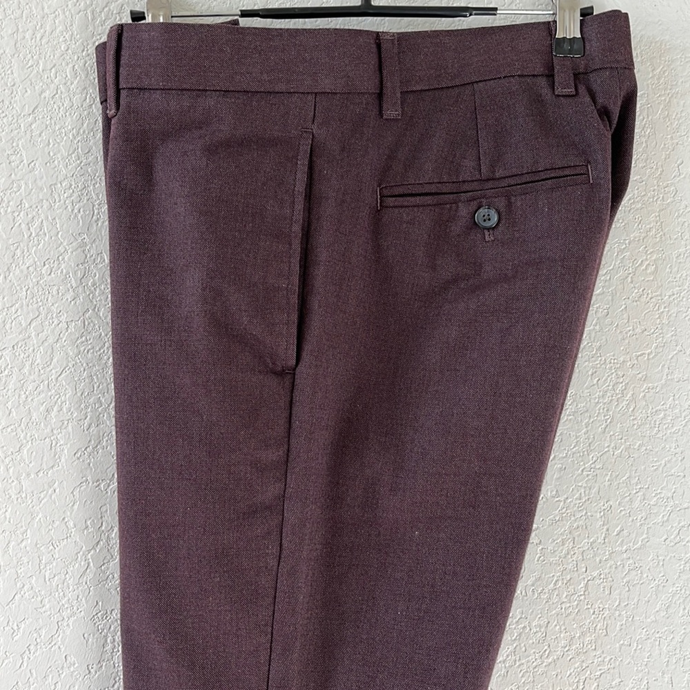 Banana Republic Mens Maroon Dress Pants